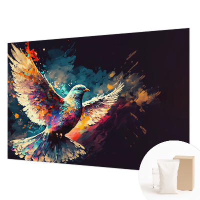 Flis fototapeta za otroško sobo Barvita ptica