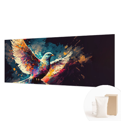 Flis fototapeta za otroško sobo Barvita ptica