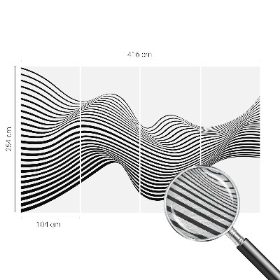 Tiskana fototapeta flis Dinamična abstrakcija