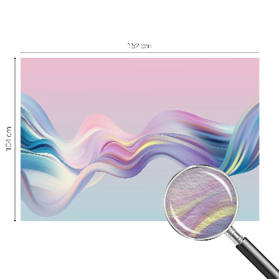 Dekorativna fototapeta Barviti valovi