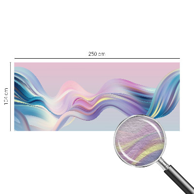 Dekorativna fototapeta Barviti valovi