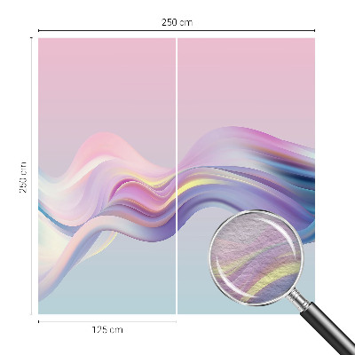 Dekorativna fototapeta Barviti valovi