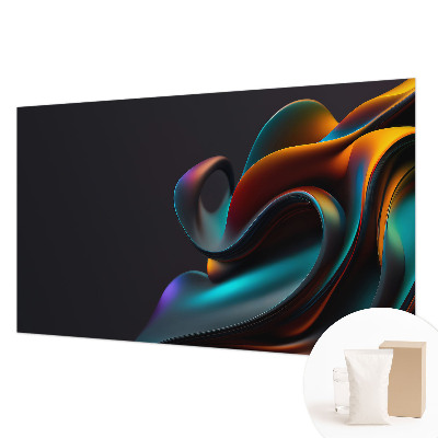 Stenska dekoracija fototapeta Barvit vrtinec