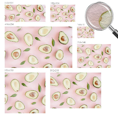 Fototapeta s tiskom Sestava avokada