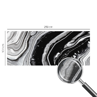 Netkana fototapeta Monokromatski valovi