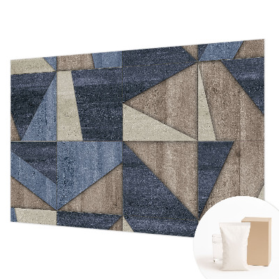 Moderna fototapeta z geometrijskimi vzorci