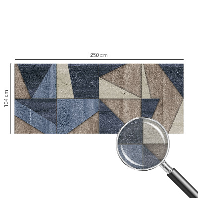 Moderna fototapeta z geometrijskimi vzorci