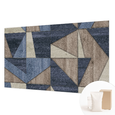 Moderna fototapeta z geometrijskimi vzorci