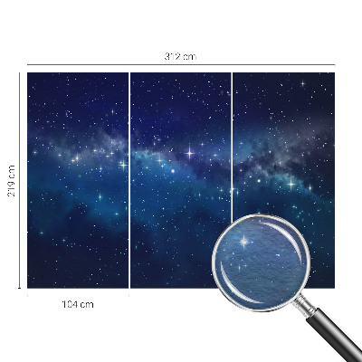 Stenska dekoracija fototapeta Zvezdna noč