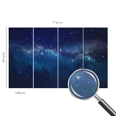 Stenska dekoracija fototapeta Zvezdna noč