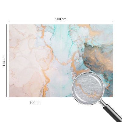 Flis fototapeta Akvarelni valovi