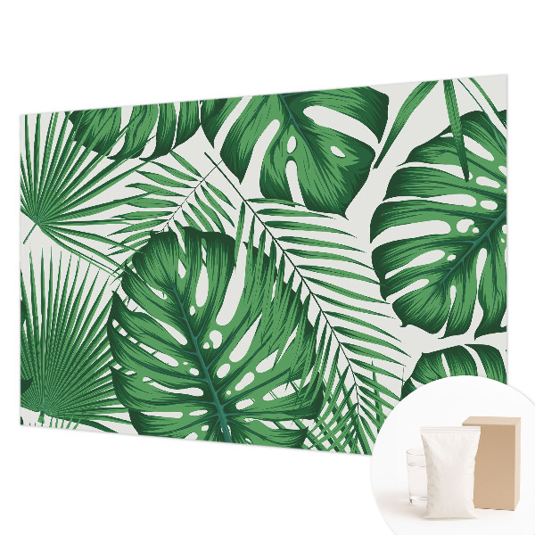 Netkana fototapeta Tropski listi