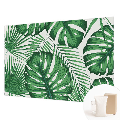 Netkana fototapeta Tropski listi