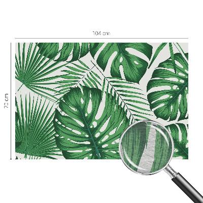 Netkana fototapeta Tropski listi