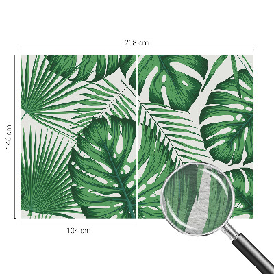 Netkana fototapeta Tropski listi