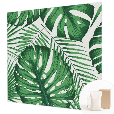 Netkana fototapeta Tropski listi