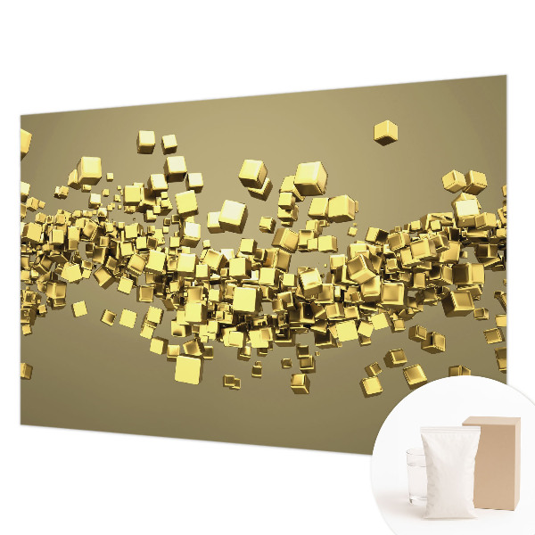 Flis fototapeta za otroško sobo Ustvarjalne kocke