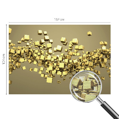 Flis fototapeta za otroško sobo Ustvarjalne kocke