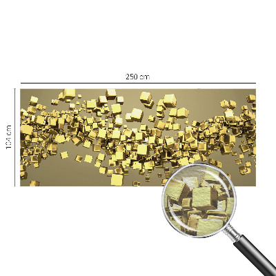 Flis fototapeta za otroško sobo Ustvarjalne kocke