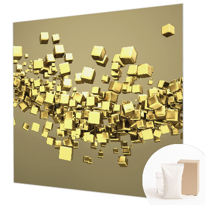 Flis fototapeta za otroško sobo Ustvarjalne kocke