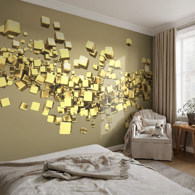 Flis fototapeta za otroško sobo Ustvarjalne kocke