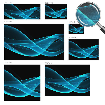 Visokokakovostna fototapeta Privlačni valovi