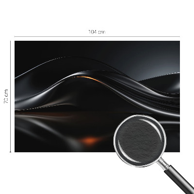 Fototapeta za spalnico Kovinski valovi