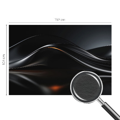 Fototapeta za spalnico Kovinski valovi