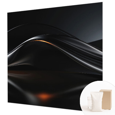 Fototapeta za spalnico Kovinski valovi