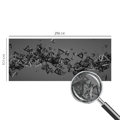 Moderna fototapeta z geometrijskim abstraktnim vzorcem
