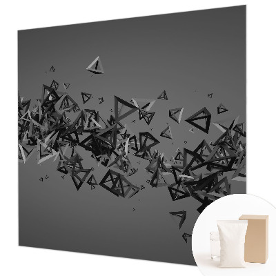 Moderna fototapeta z geometrijskim abstraktnim vzorcem