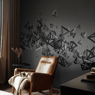 Moderna fototapeta z geometrijskim abstraktnim vzorcem