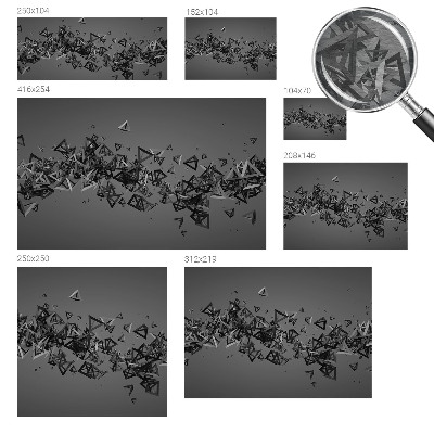 Moderna fototapeta Geometrijske abstrakcije