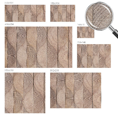 Fototapeta s tiskom Valovi lesa