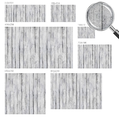 Flis fototapeta z vzorcem lesenih desk