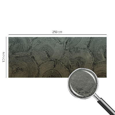 Tiskana fototapeta flis Leseni obroči