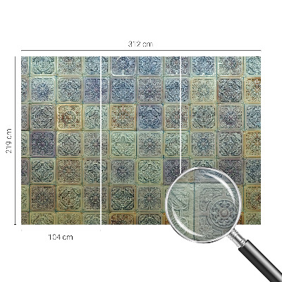 Fototapeta po meri z motivom geometrijskih ploščic
