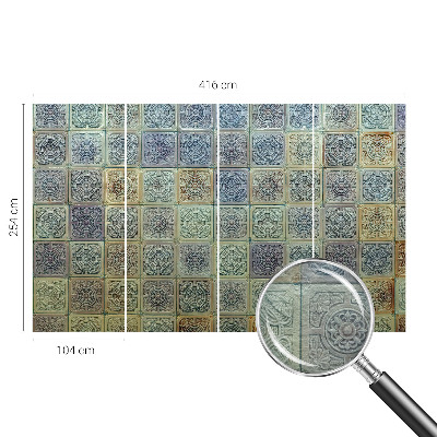 Fototapeta po meri z motivom geometrijskih ploščic