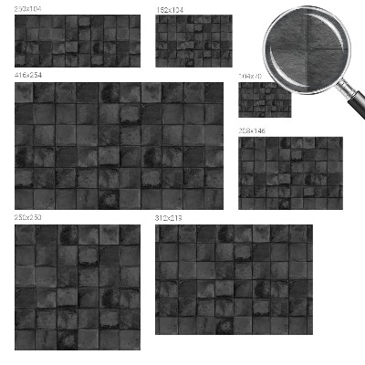 Fototapeta za dnevno sobo Sive ploščice