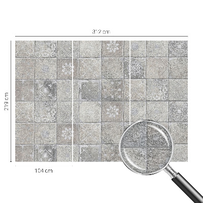 Flis fototapeta za otroško sobo Subtilni vzorci