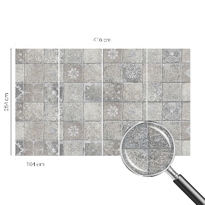 Flis fototapeta za otroško sobo Subtilni vzorci