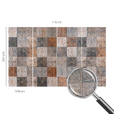 Fototapeta za spalnico Okrasne ploščice