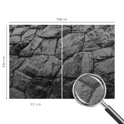 Moderna fototapeta z motivom kamnitih tekstur