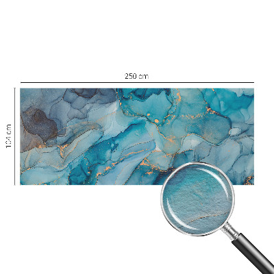 Stenska dekoracija fototapeta Modra abstrakcija