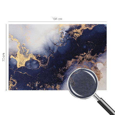 Foto tapeta Temno modri valovi