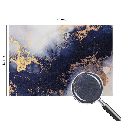 Foto tapeta Temno modri valovi