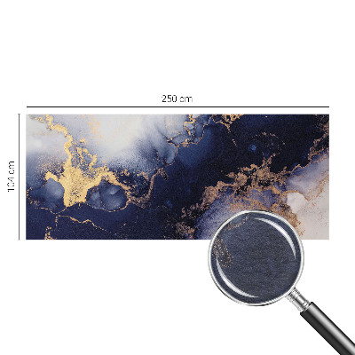 Foto tapeta Temno modri valovi