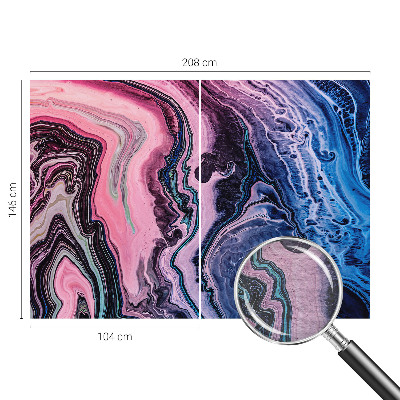 Flis fototapeta Barviti vrtinci