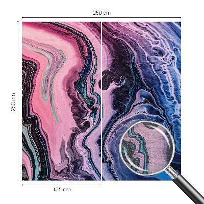 Flis fototapeta Barviti vrtinci