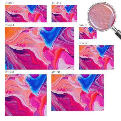 Fototapeta za dnevno sobo Tekoči valovi